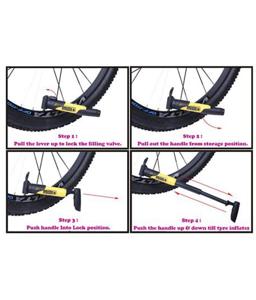 Duuti Portable & Durable Bicycle Tire Pump Kit Buy Online at Best