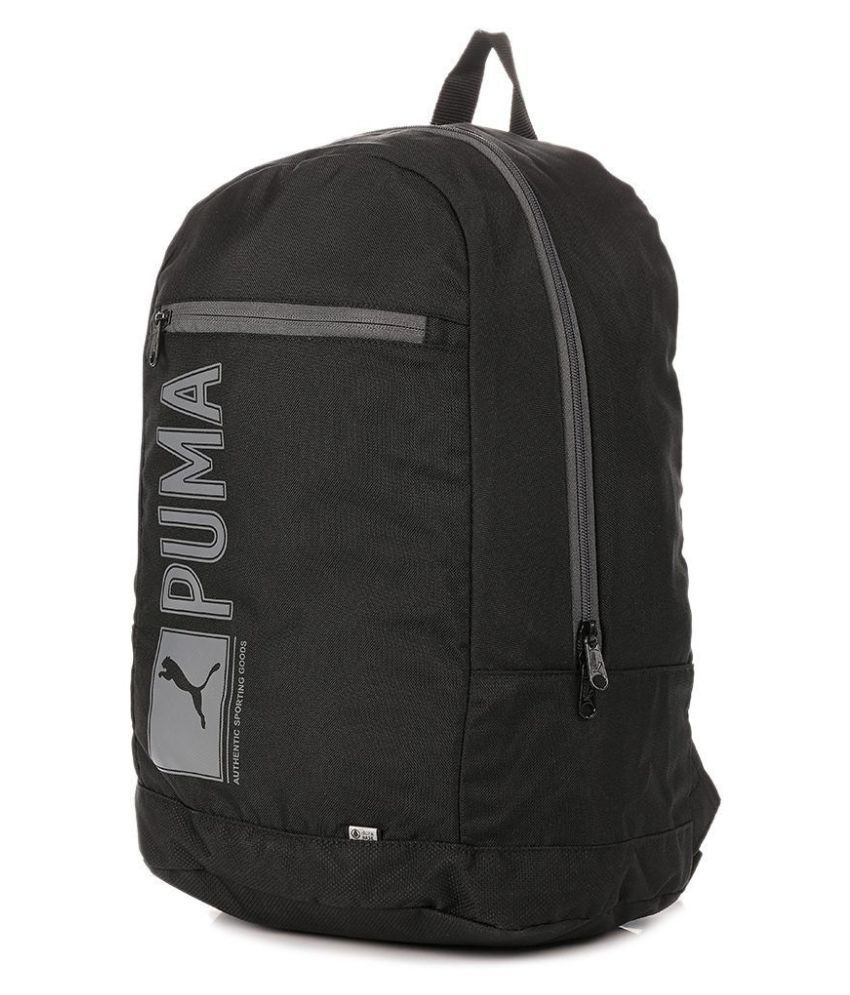 Puma Black Poineer 25Liters Laptop Backpack - Buy Puma Black Poineer ...