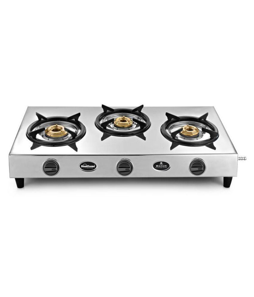 sunflame hobtop 3 burner