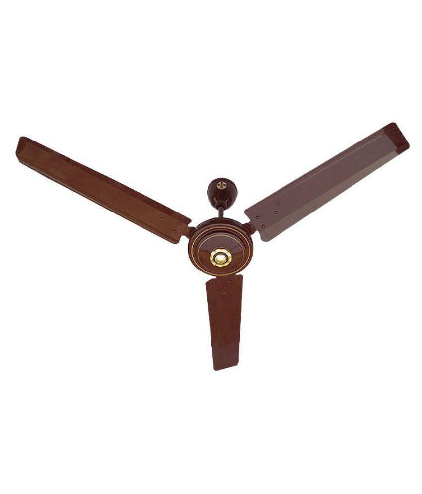 Min Max 1200 Zen Delux M 1 5 Star Ceiling Fan Brown In Min Max 1200 Zen Delux M 1 5 Star Ceiling