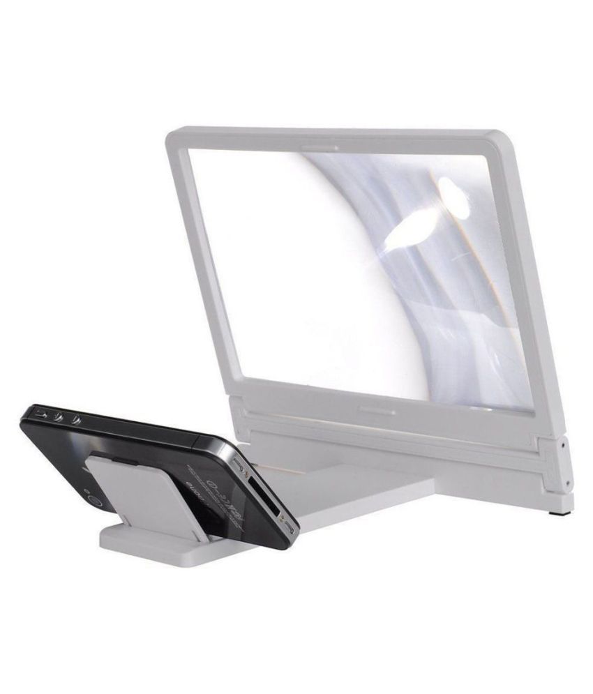 3D Mobile Screen Enlarger Screen Magnifier White Mobile Enhancements