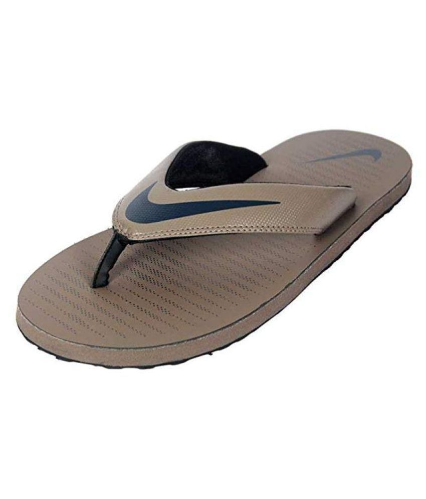 Buy Nike CHROMA Brown Thong Flip Flop 