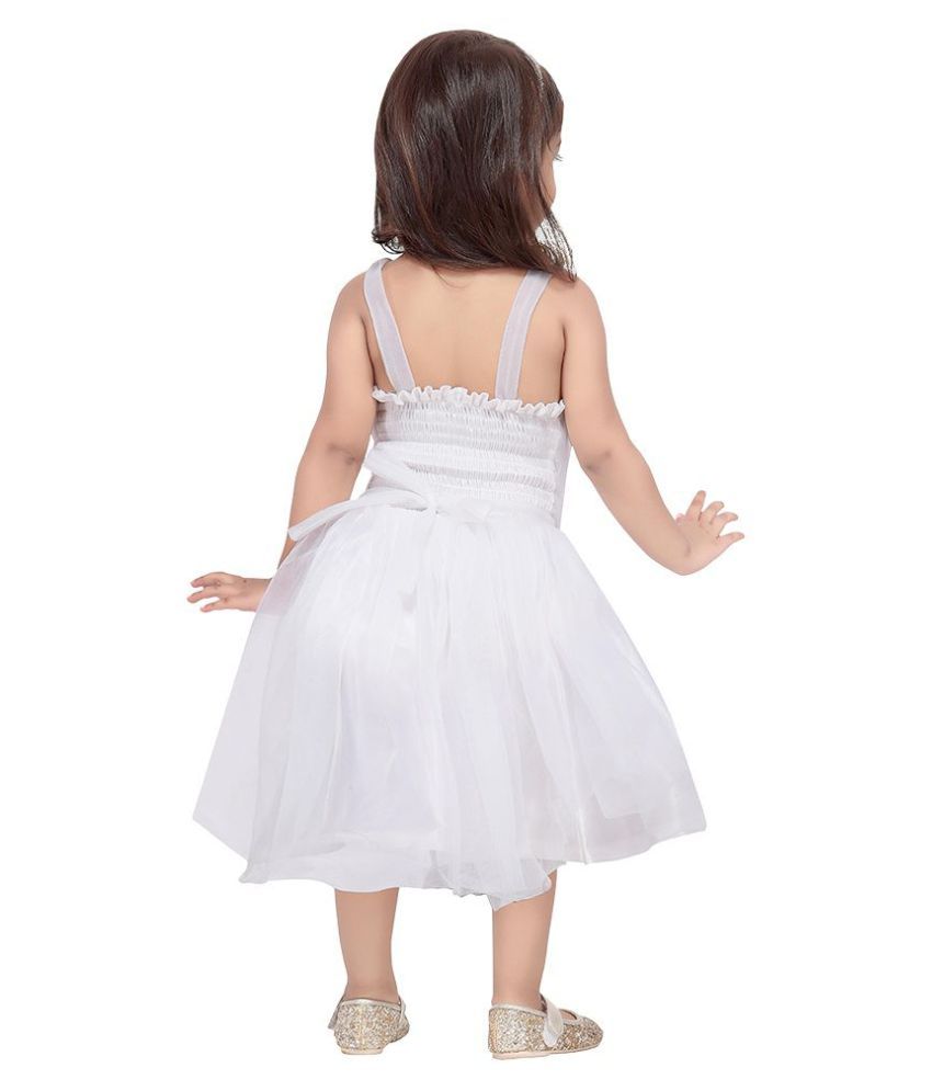 white frock net