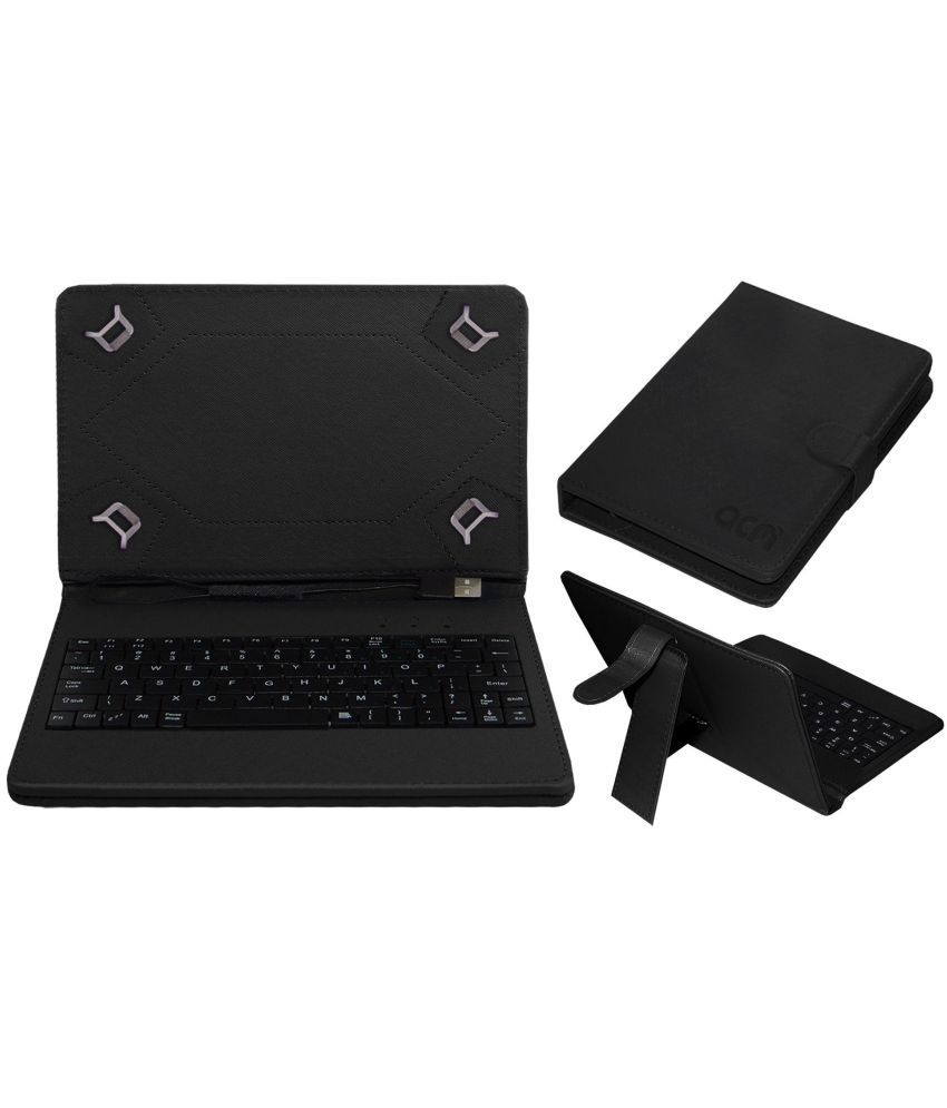 Acm Usb Keyboard Case for Micromax Canvas Tab P680 Tablet ...