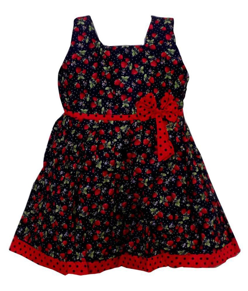 baby frock black colour
