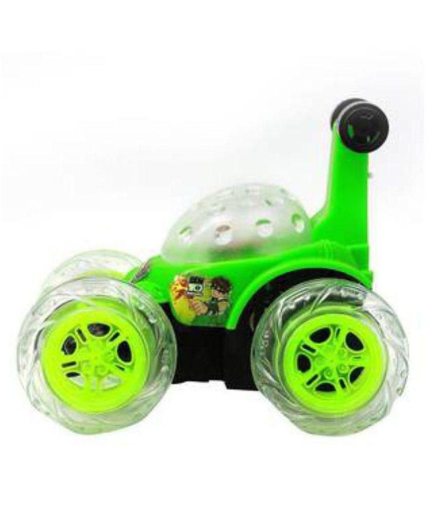 Green Rechargeable Stunt Car Buy Green Rechargeable
