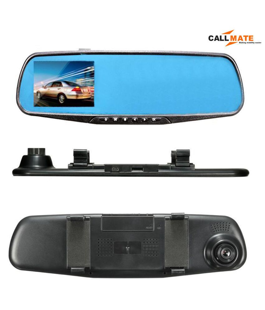 Callmate Mirror Dashcam 1 Camera Lens Video Car DVR Full HD 1080 P Dash Camera