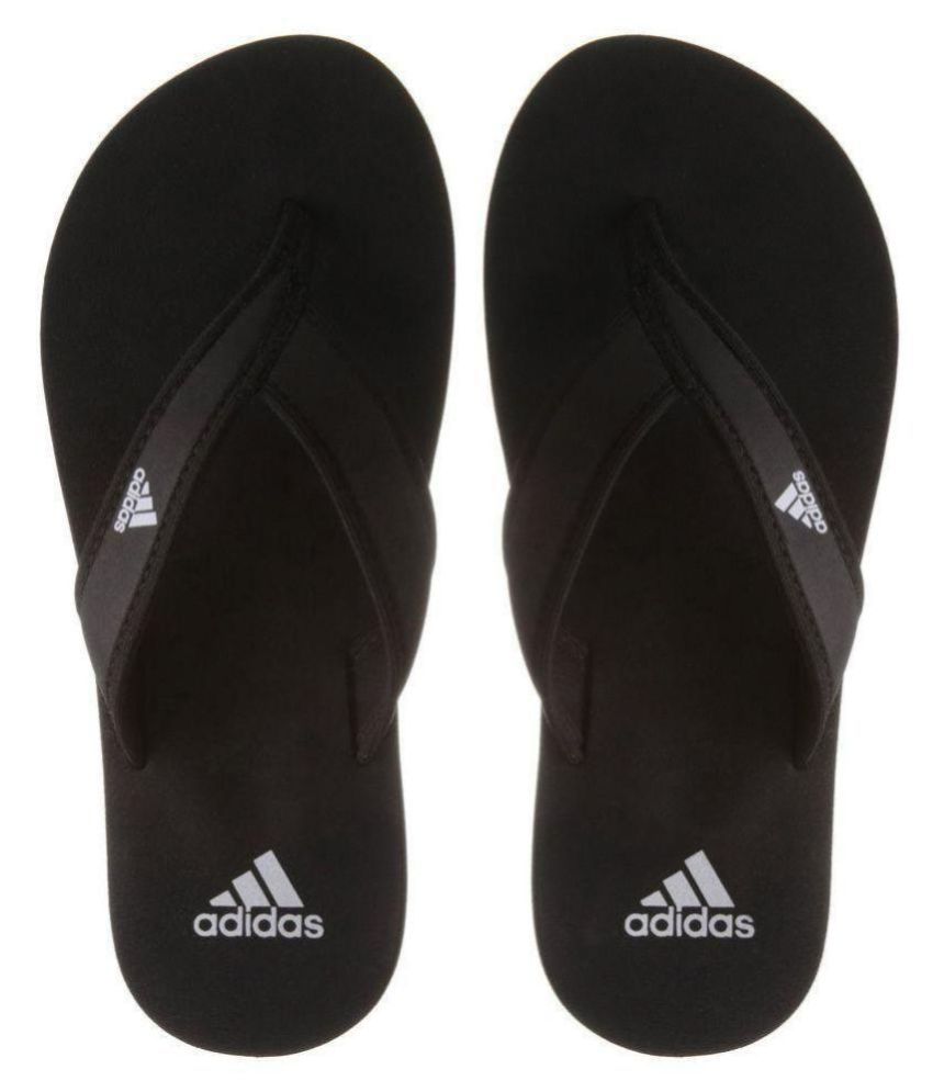 Buy Adidas Adi rio Black Daily Slippers 