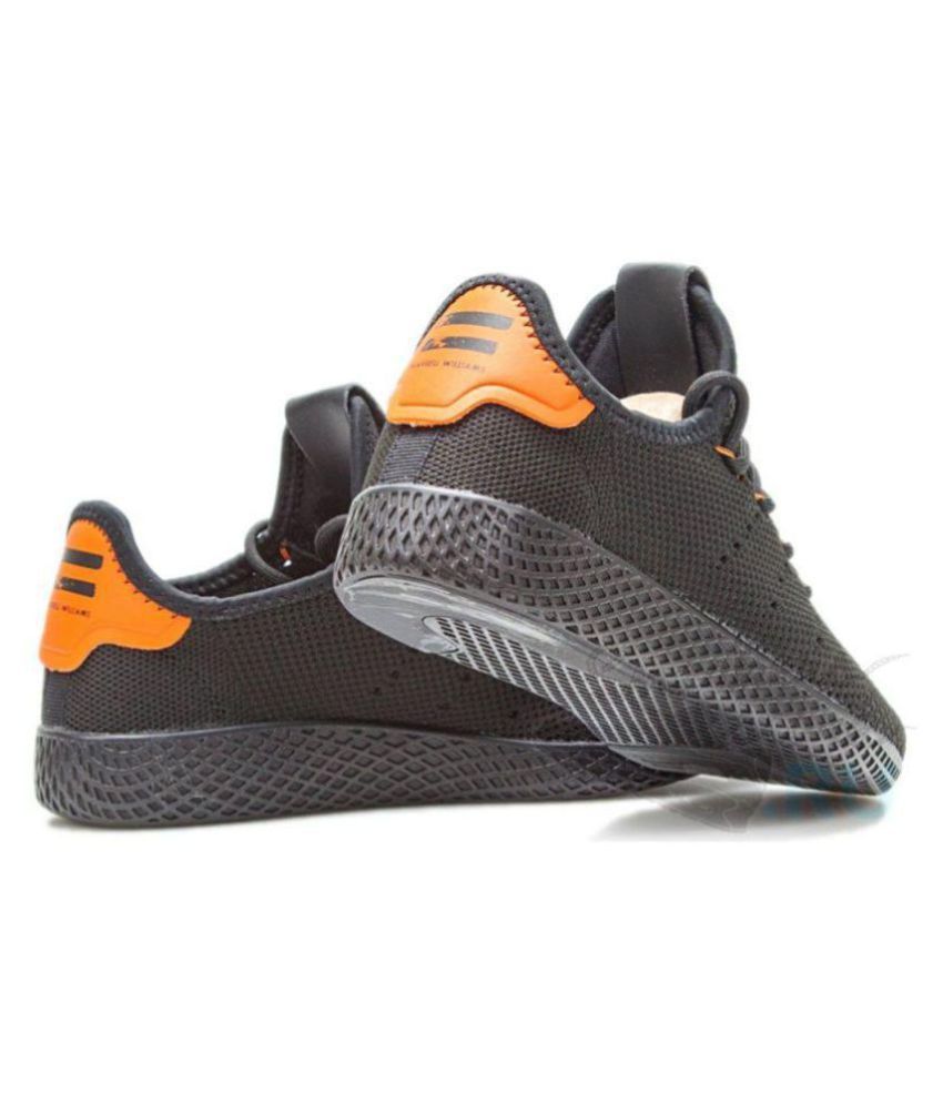 Pharrell williams adidas tennis hu black top