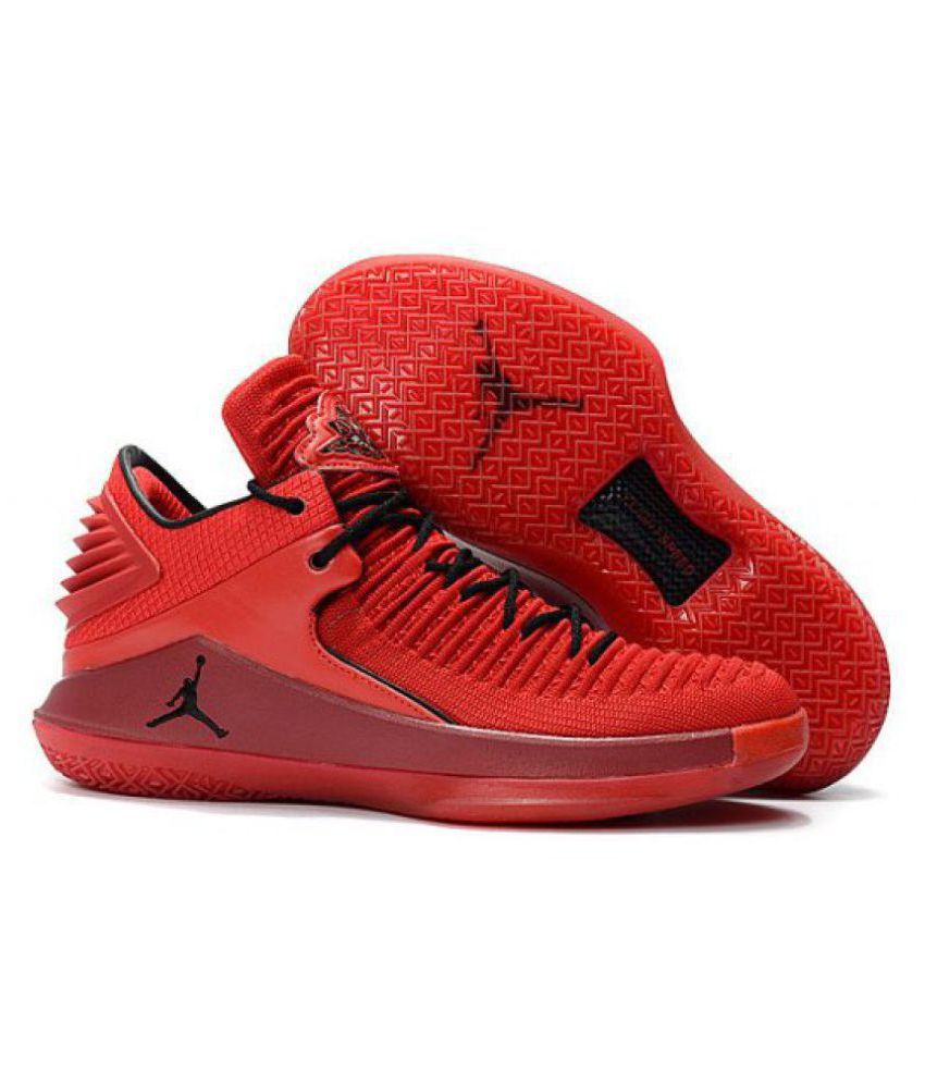 Nike Air Jordan 32 Red Running Shoes 