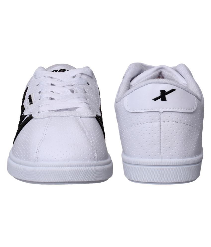 sparx white casual shoes