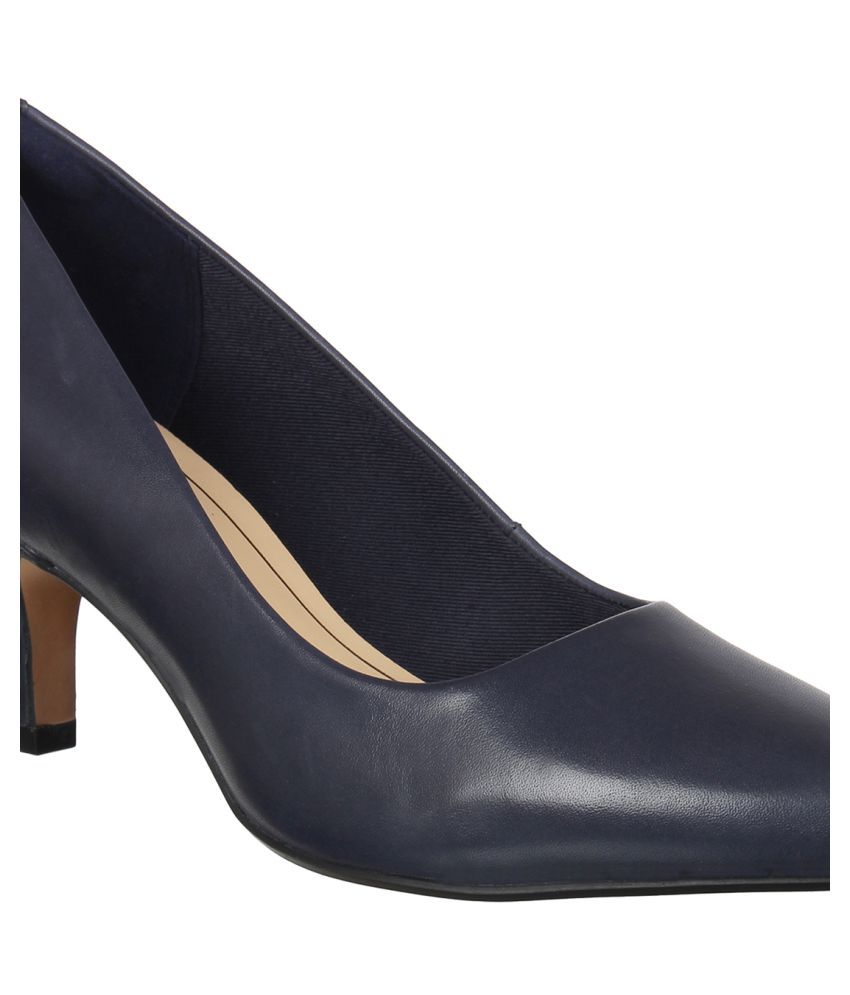 Clarks Blue Kitten Heels Price in India- Buy Clarks Blue Kitten Heels Online at Snapdeal