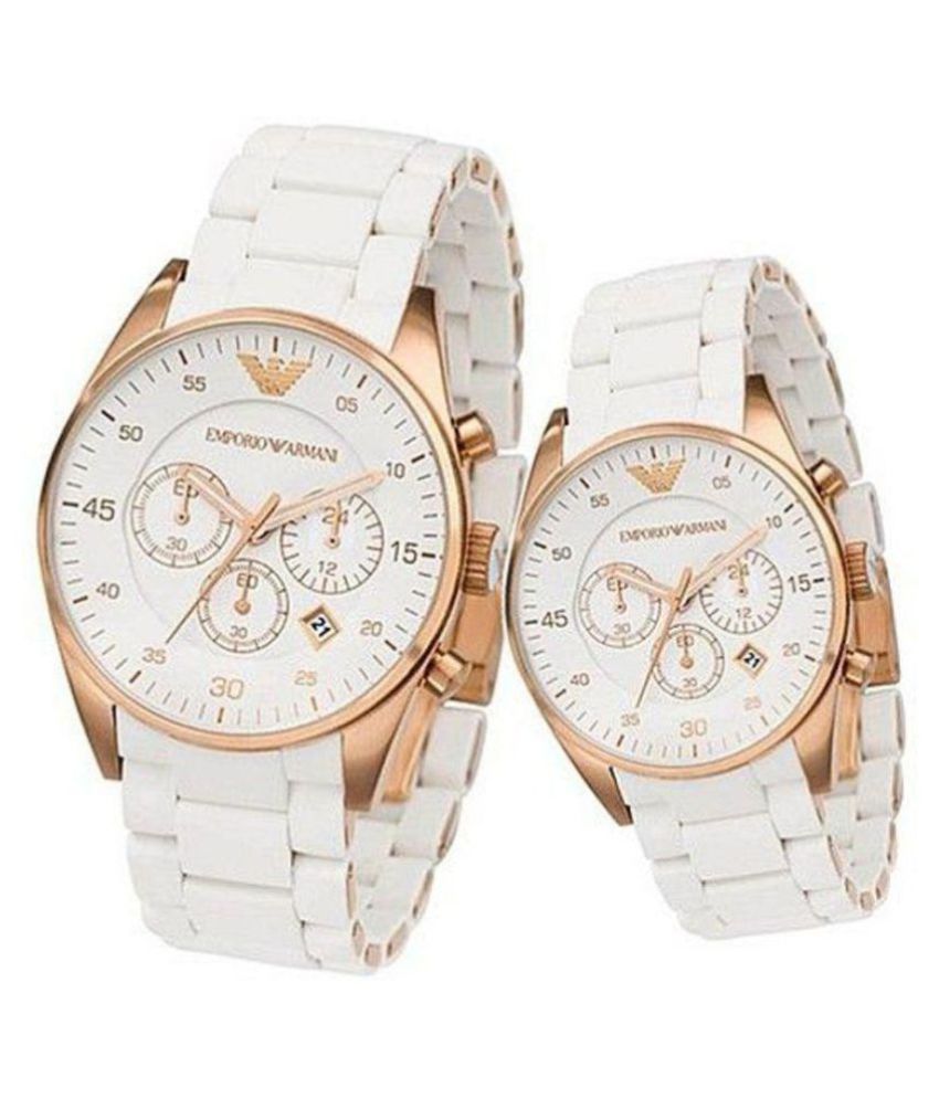 armani pair watches
