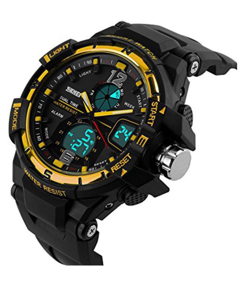 Skmei Pu Analog Digital Men S Watch Buy Skmei Pu Analog Digital Men S Watch Online