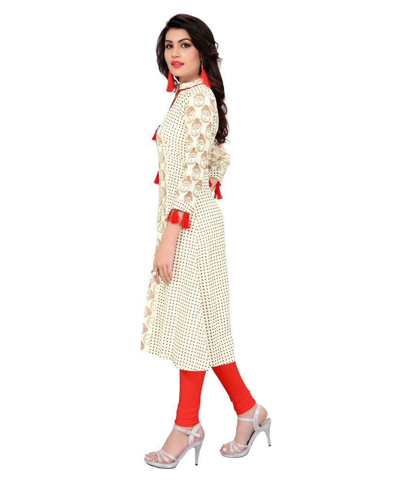 anarkali cotton kurti