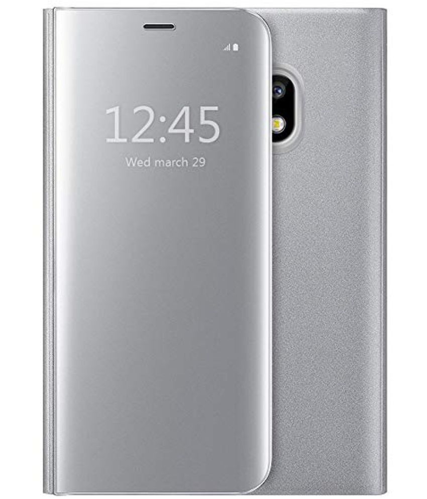 Samsung Galaxy Note 8 Flip Cover by Sedoka - Silver - Flip Covers