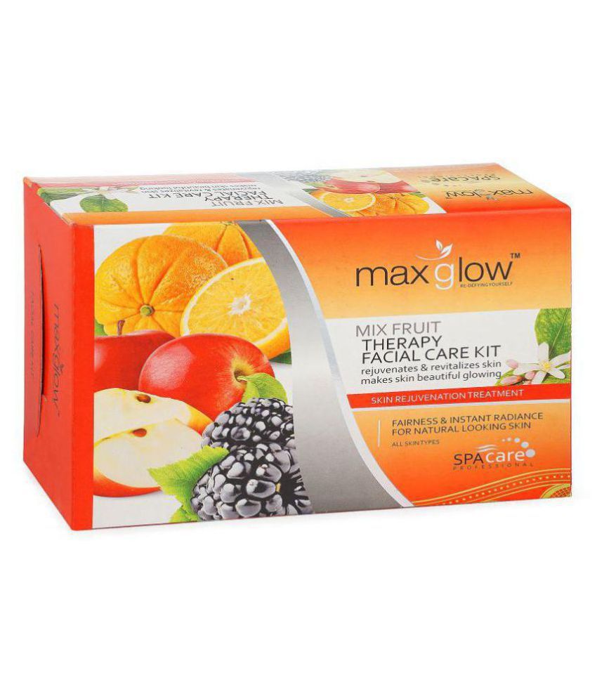     			MaxGlow MIX FRUIT THERAPY FACIAL CARE KIT Facial Kit gm Pack of 7