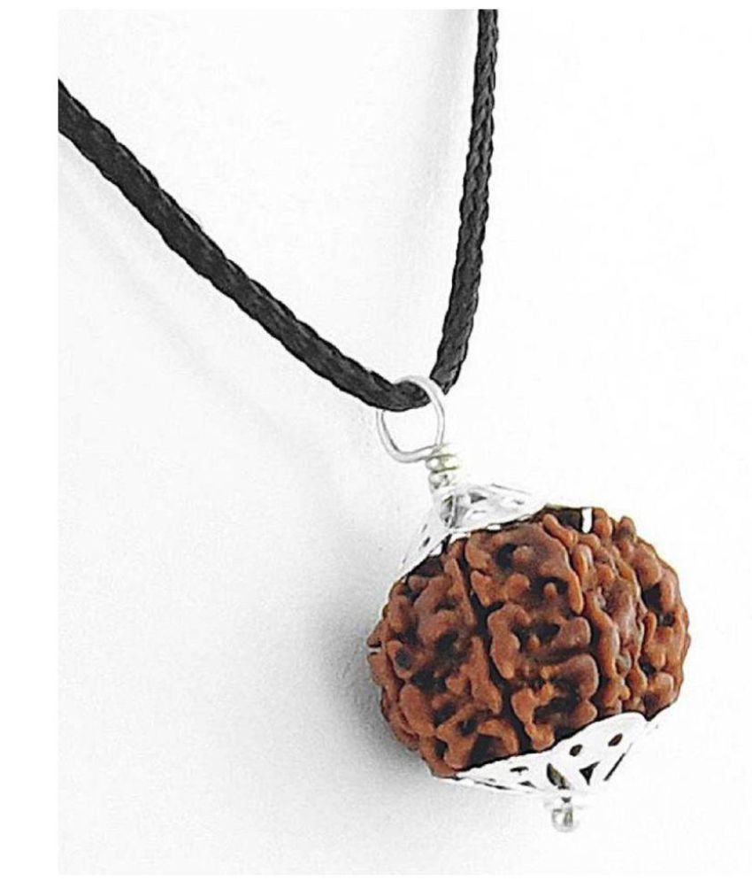     			9 Mukhi Nepali Rudraksha Silver Cap Lab Certified