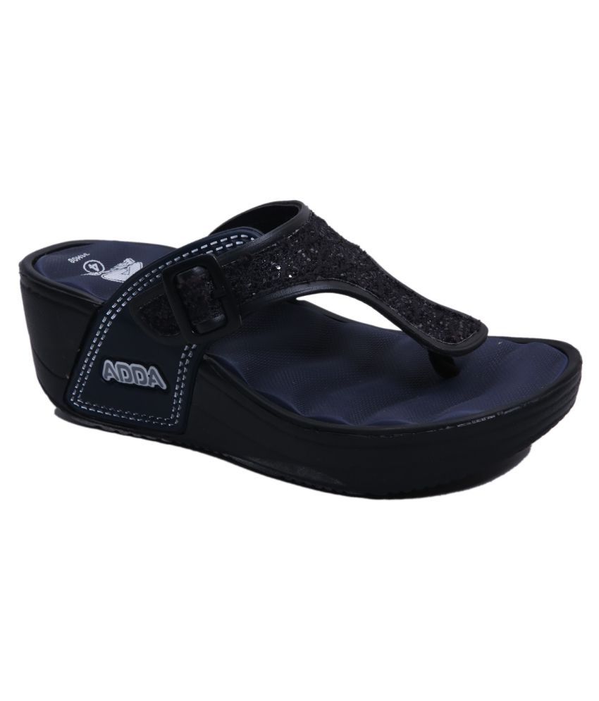 Adda Navy Slippers Price in India- Buy Adda Navy Slippers Online at ...