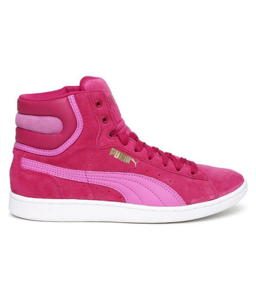Puma Pink Casual Shoes Price in India- Buy Puma Pink Casual Shoes ...