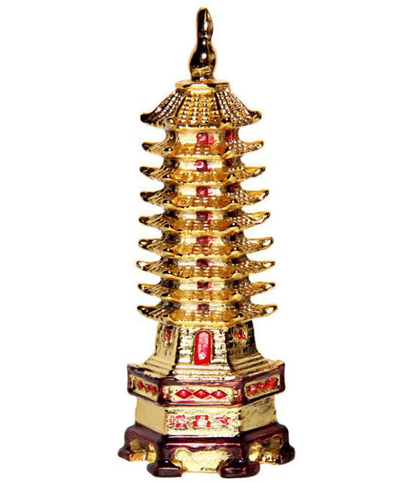     			S.S Collection ellow Resin Vastu / Feng Shui / Education Tower For Academic Success For Child's Study Table