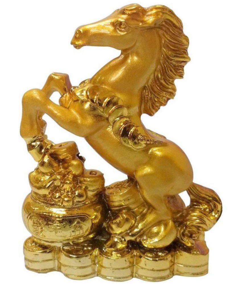     			Arina Collection Fengshui Horse with Wealth Pot