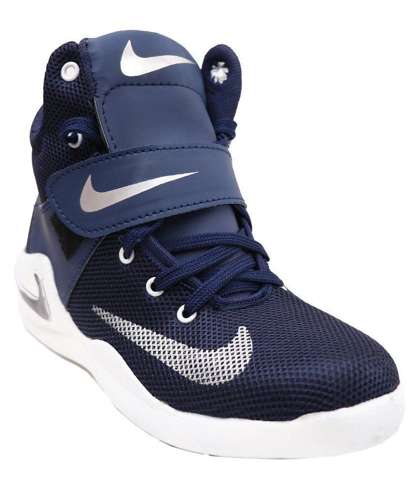 womens navy basketball shoes
