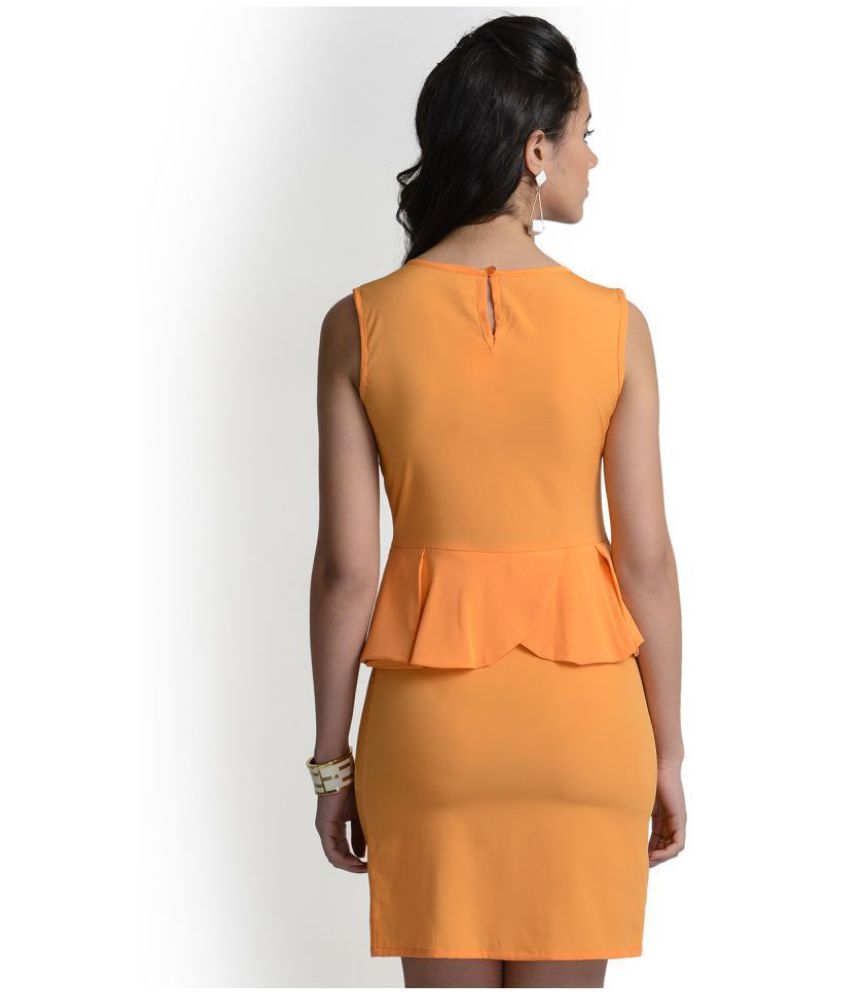 peplum dress price
