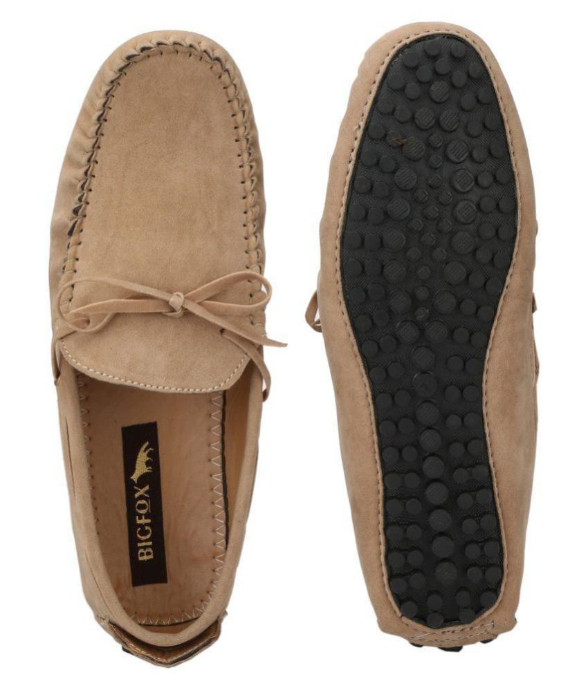 beige backless loafers