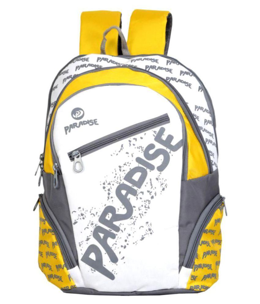 Paradise Multicolour Polyester School Bag & laptop bag & backpack bag Buy Online at Best Price