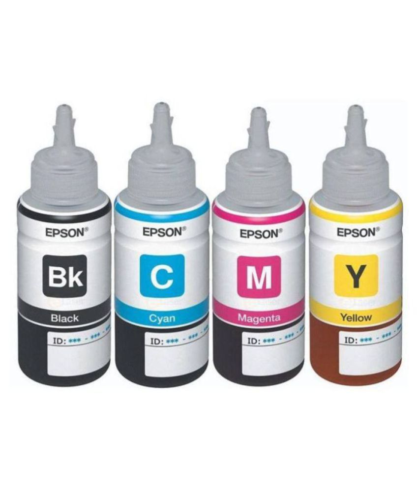     			Epson L200/L210/L220 Multicolor Combo Pack Pack of 4