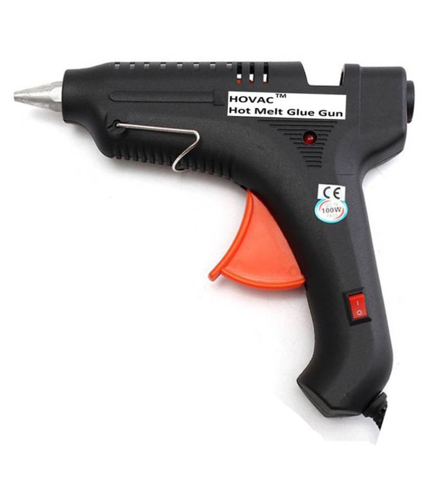HOVAC 10in 13 Glue Stick with 100W Black Glue Gun(11 mm) 100 Watt Glue