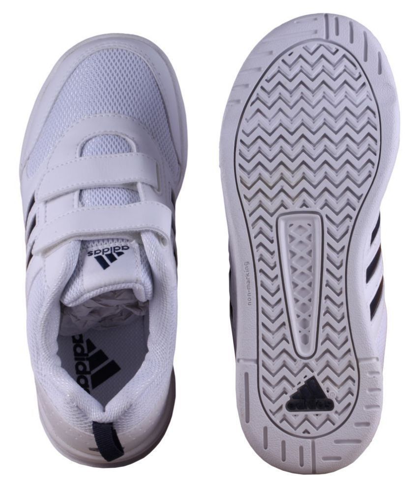 Adidas Boy's Flo K white Velcro School Shoes Price in India Buy Adidas