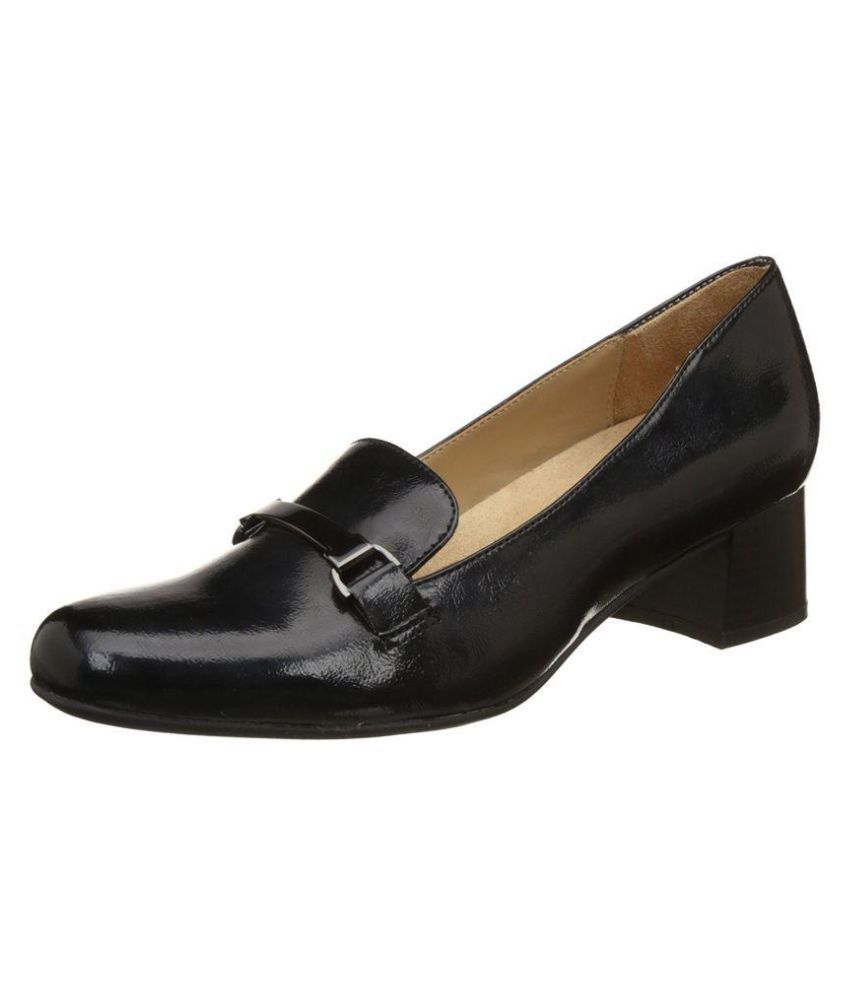 Naturalizer Black Block Heels Price in India- Buy Naturalizer Black ...