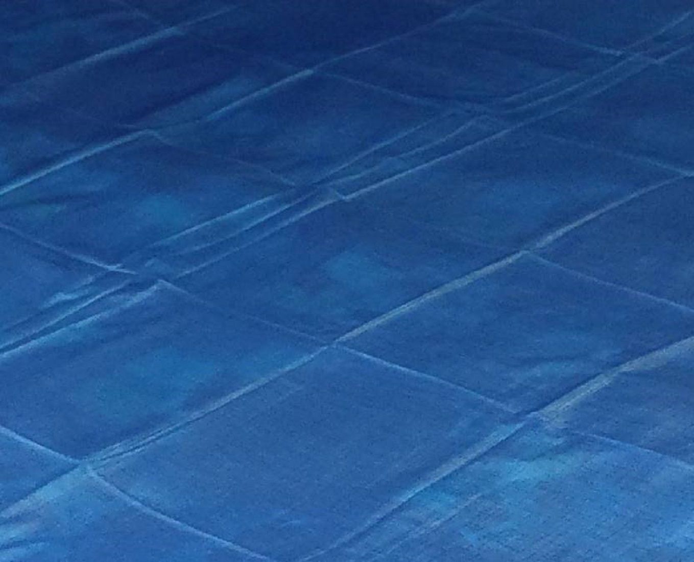 SpringLoom Blue Plastic Waterproof Sheet ( 203 cm A- 183 cm - 2 pcs