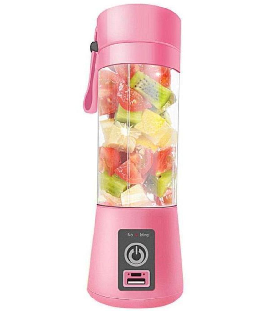Astound Pink USB Electric Fruit & Vegetable Juicer / Bottle Blender
