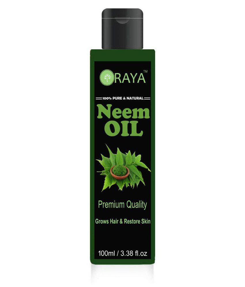 Oraya 100 Pure Natural Pure Neem Oil Hair Oil Skin Oil 100 Ml