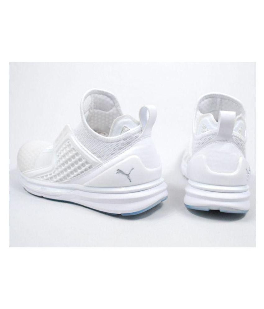 white puma ignite shoes