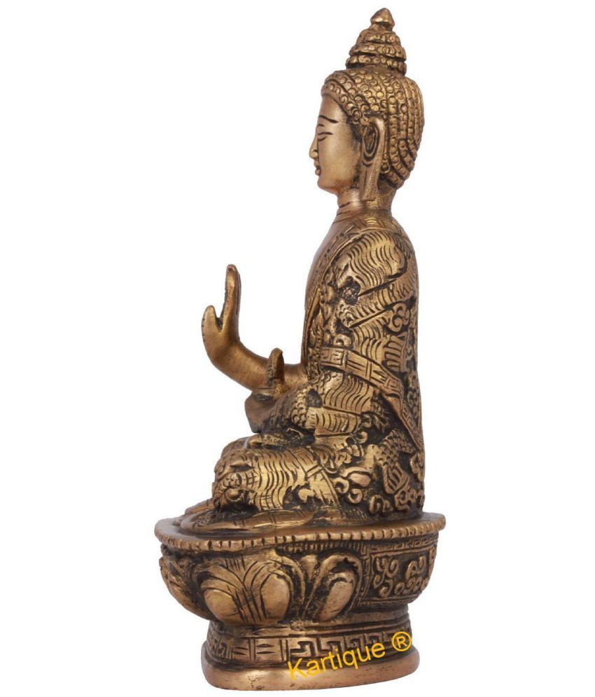 Kartique Buddha Brass Idol: Buy Kartique Buddha Brass Idol At Best ...