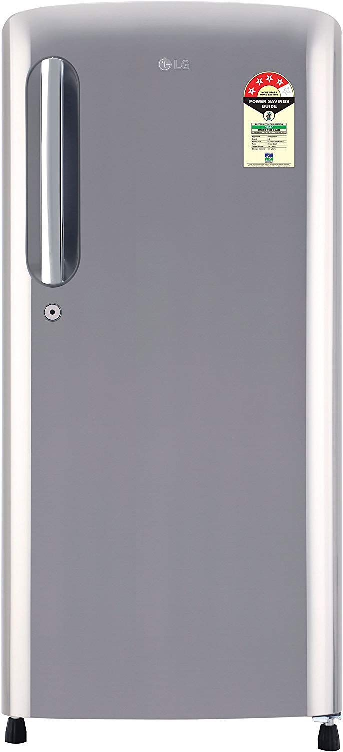 LG 190 Ltr 4 Star GL-B201APZX Single Door Refrigerator -...