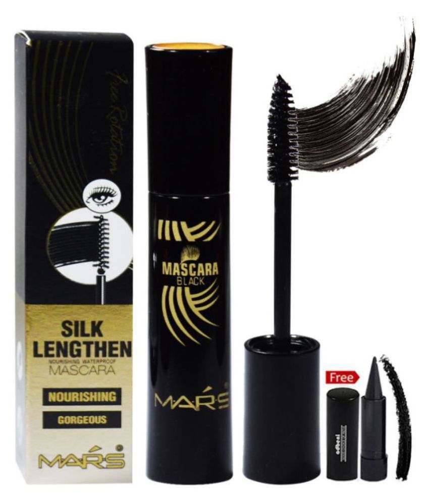     			Mars Silk Lengthen Nourishing Mascara Black 18 gm