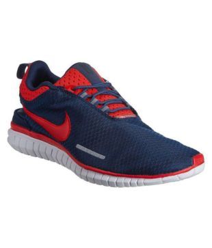 nike free og breeze blue running shoes