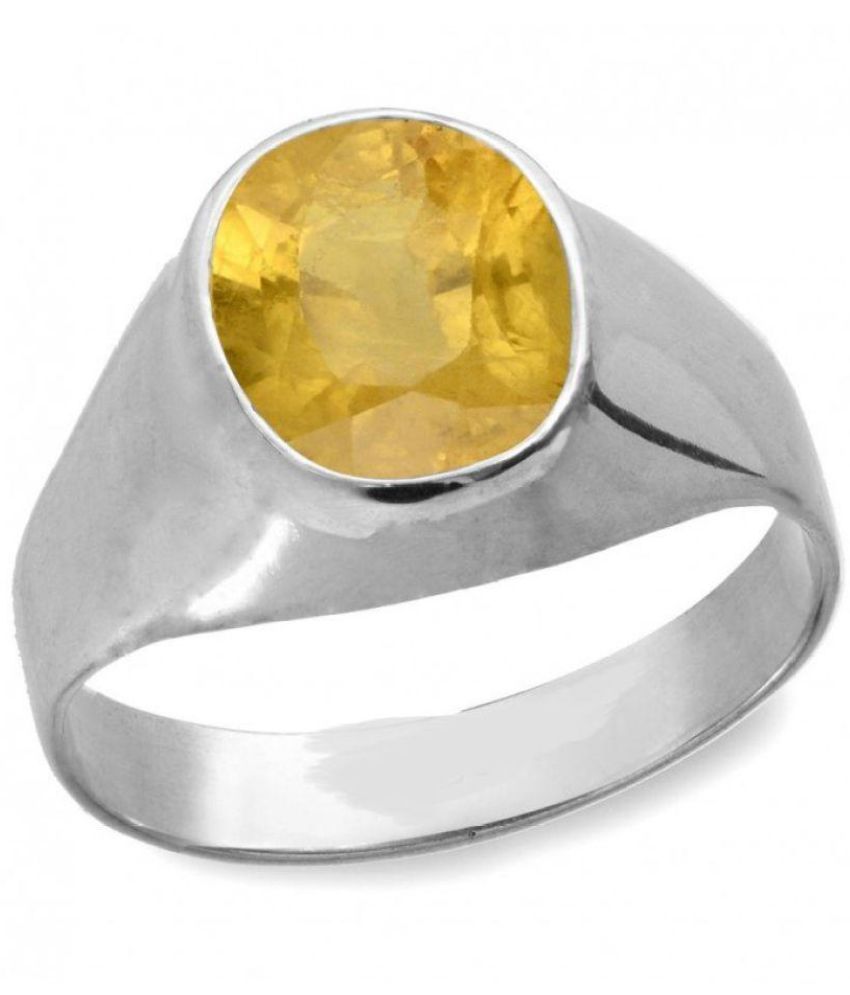 buy yellow sapphire ring online