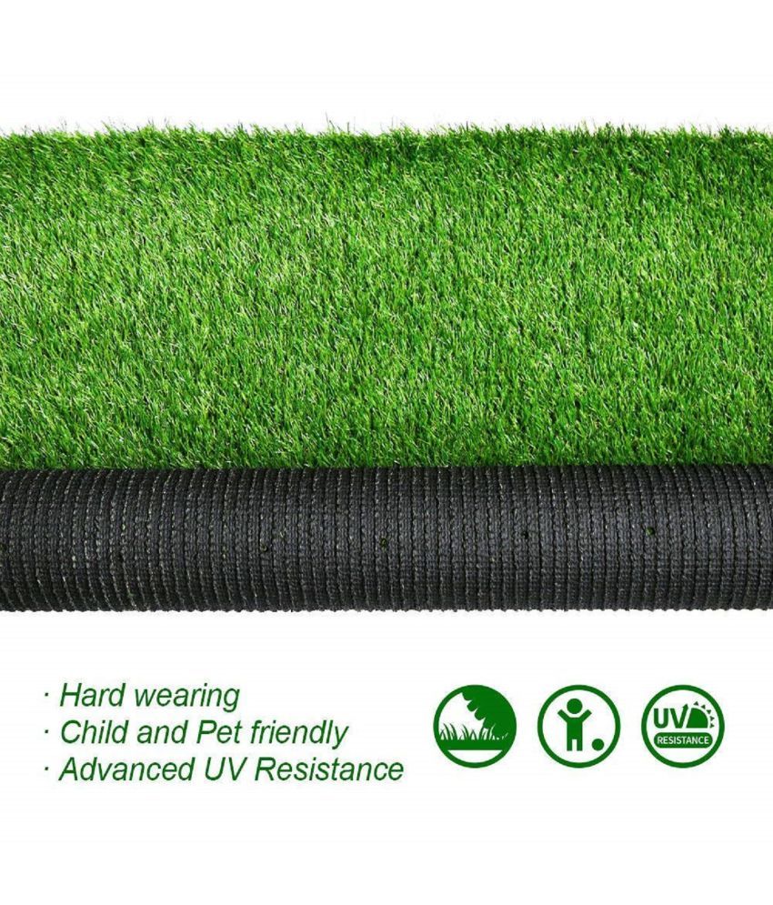 Green plant indoor Grass Mat 30 MM Artificial Grass Mat Green na Buy