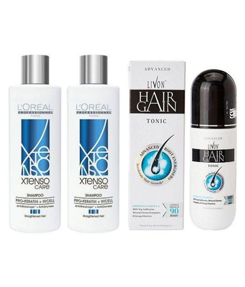 X Tenso Care Pro Keratin Incell Shampoo Livon Advanced Hair Gain