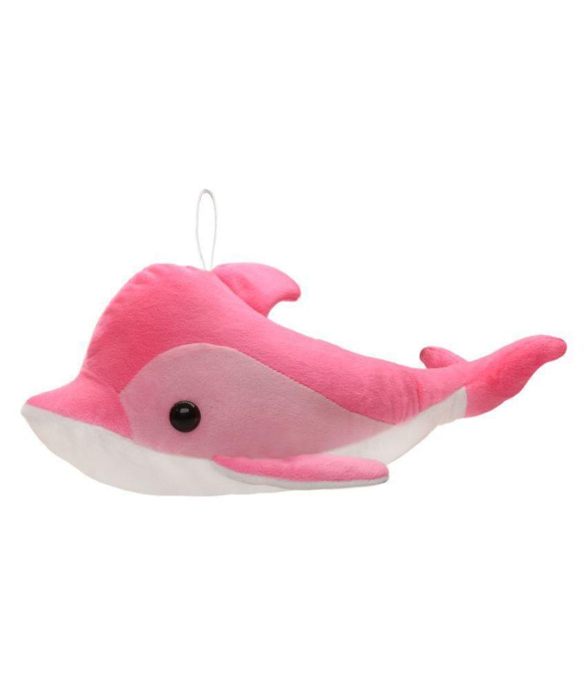 pink stuffed dolphin