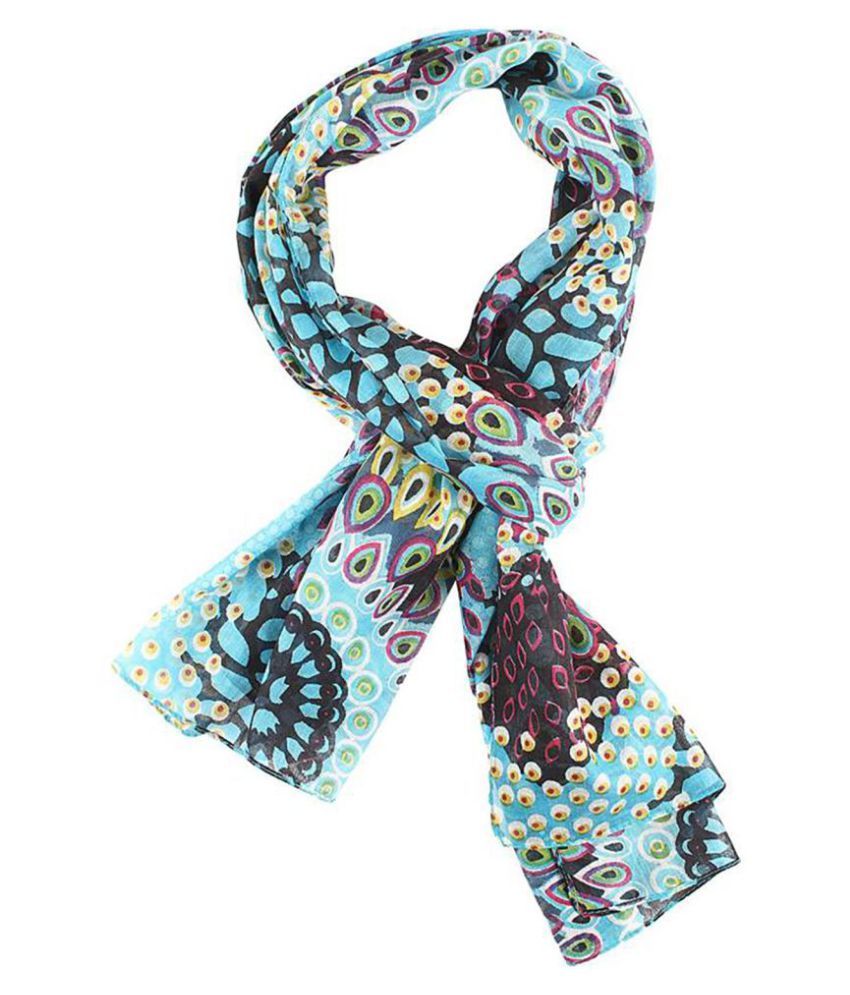 Anekaant Multi Printed Cotton Scarves Buy Online at Low Price in India