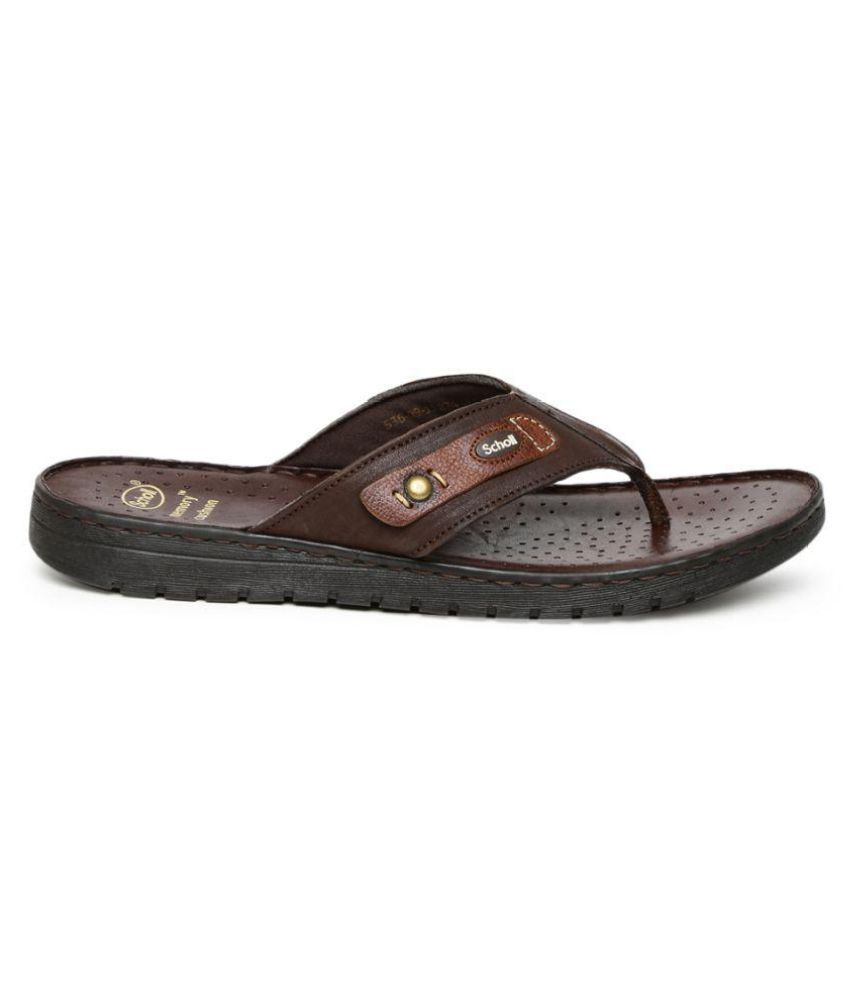  Bata  Men Brown Thong Flip  Flop  Price in India Buy Bata  