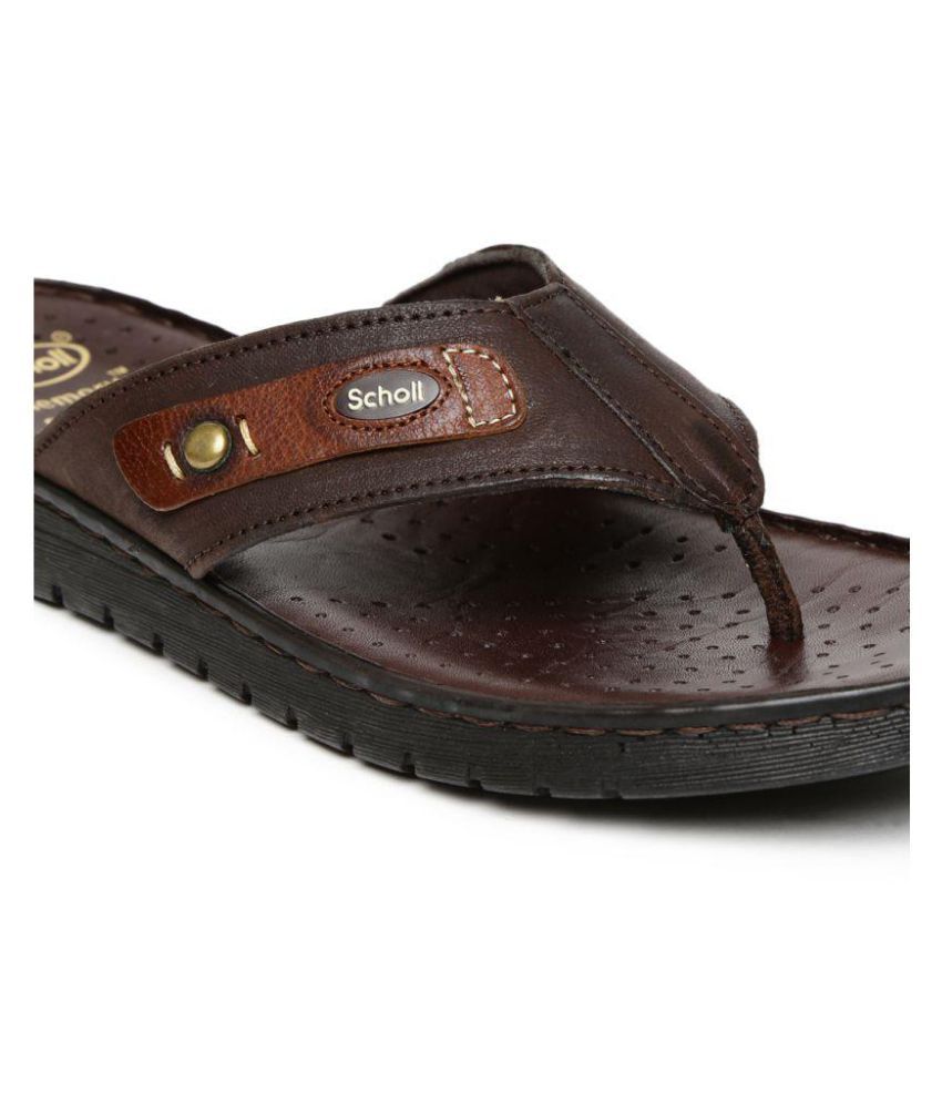  Bata  Men Brown Thong Flip  Flop  Price in India Buy Bata  