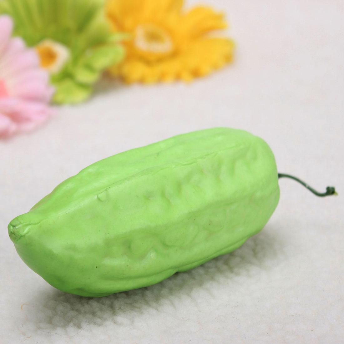 2pcs Lifelike Decorative Plastic Fruit Food Vegetables Home